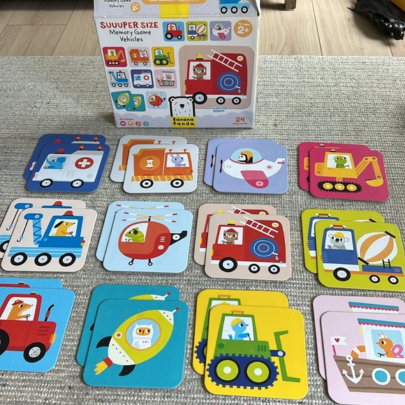 Banana Panda Suuuper Size Memory Game - Vehicles - Picture 8 of 11